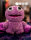 Liquid Elements Purple Monster Pl&uuml;schtier aus orginalem Purple Monster Mikrofaserstoff, 22 x 16 x 12 cm, waschbar bei max. 60 &deg;C