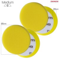 Medium Cut Foam Pad Premium 95 mm gelb (2er Pack)