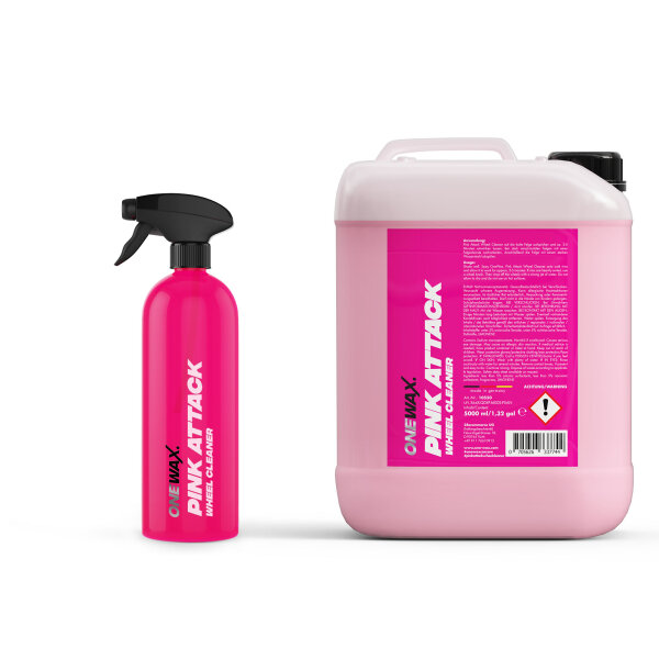 Pink Attack Wheel Cleaner