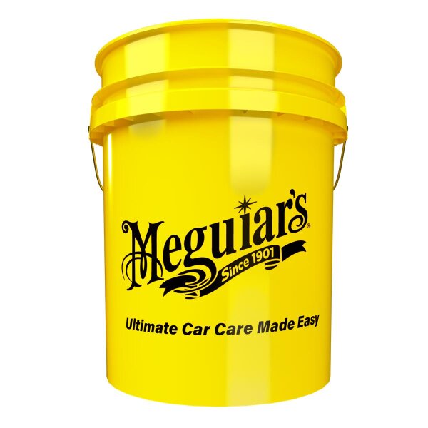 Meguiars Wascheimer 5 GAL EMPTY BUCKET gelb