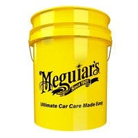 Meguiars Wascheimer 5 GAL EMPTY BUCKET gelb