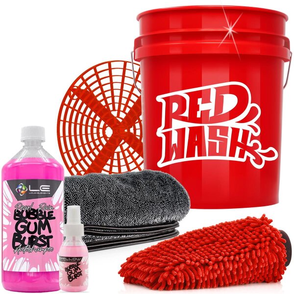 Red Wash - Hauptw&auml;sche Set + Liquid Elements Pearl Rain Bubble Gum