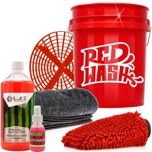Red Wash - Hauptw&auml;sche Set + Liquid Elements Pearl Rain Wassermelone