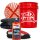 Red Wash - SONAX XTREME Ceramic Active Shampoo 500ml +  Grit Guard Eimereinsatz + 3,5 GAL Wascheimer + XL Chenille Waschhandschuh + Trockentuch