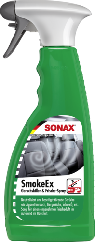 SONAX - SmokeEx Geruchskiller & Frische-Spray Green Lemon