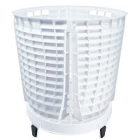 Scrub Wall 360 Grad (4-teilig) in Weiß mit Dirt...