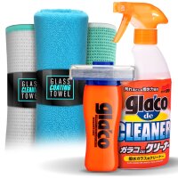 Soft99 Glaco Set - Glasreiniger + Glaco DX 110ml...