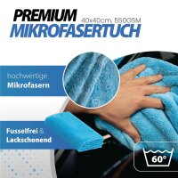 Soft99 Glaco Set - Glasreiniger + Glaco DX 110ml Scheibenversieglung + Zubehör