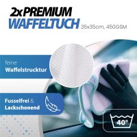 Soft99 Glaco Set - Glasreiniger + Glaco DX 110ml Scheibenversieglung + Zubehör