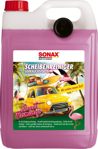 Sonax ScheibenReiniger gebrauchsfertig Sweet Flamingo 5 Liter
