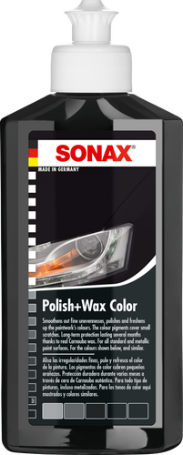 Sonax Polish+Wax Color schwarz (250 ml)