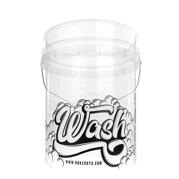 Nuke  Guys Wascheimer Transparent 5 GAL Wash Clear Bucket